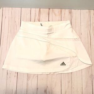 Adidas White Tennis Skirt Size Small